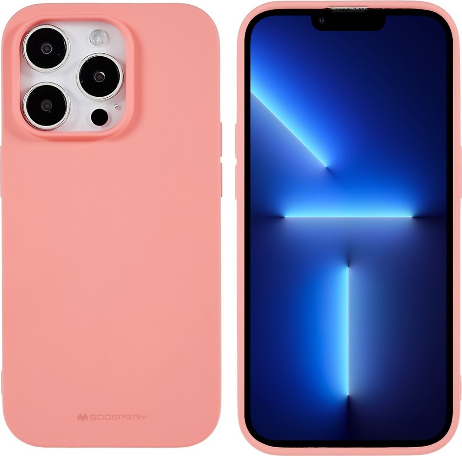 Mercury Ochranný kryt pro iPhone 14 Pro - Mercury, Soft Feeling Pink