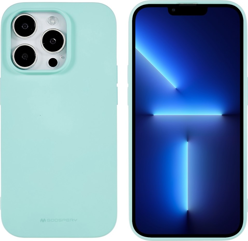 Mercury Ochranný kryt pro iPhone 14 Pro - Mercury, Soft Feeling Mint