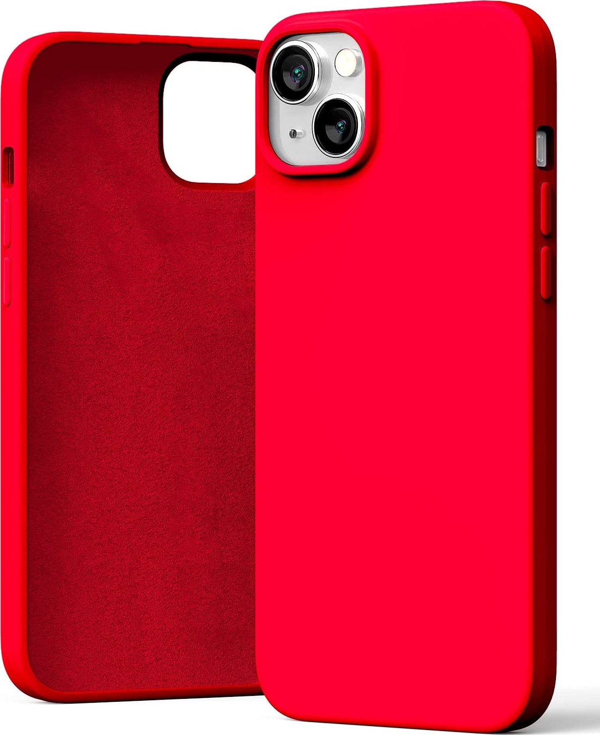 Pouzdro Mercury Silicone APPLE Iphone 14 PLUS červené