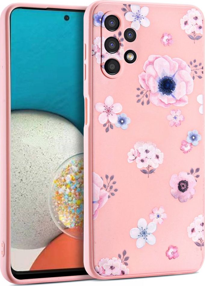 Tech-Protect Ochranný kryt pro Samsung Galaxy A53 5G - Tech-Protect, Floral Pink