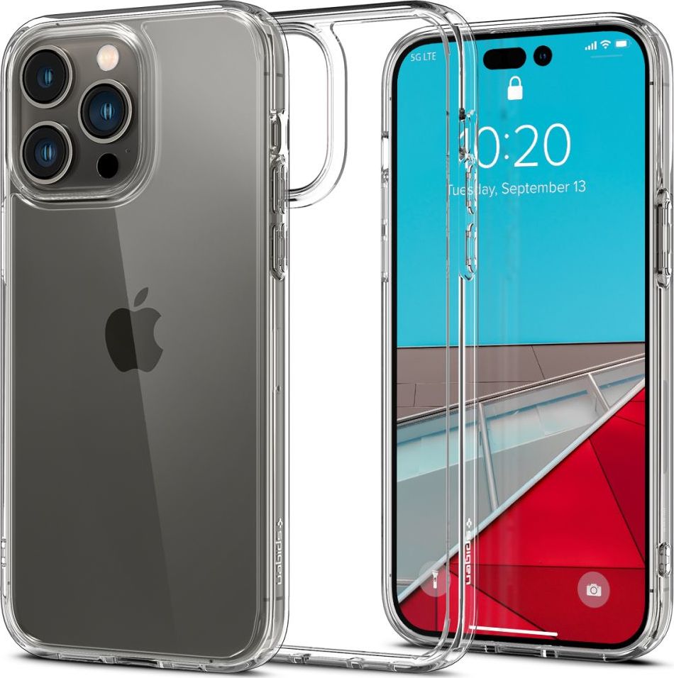 Spigen Ultra Hybrid kryt iPhone 14 Pro čirý