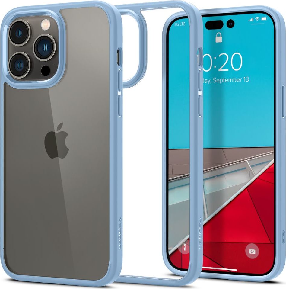 Spigen Ochranný kryt pro iPhone 14 Pro - Spigen, Ultra Hybrid Sierra Blue