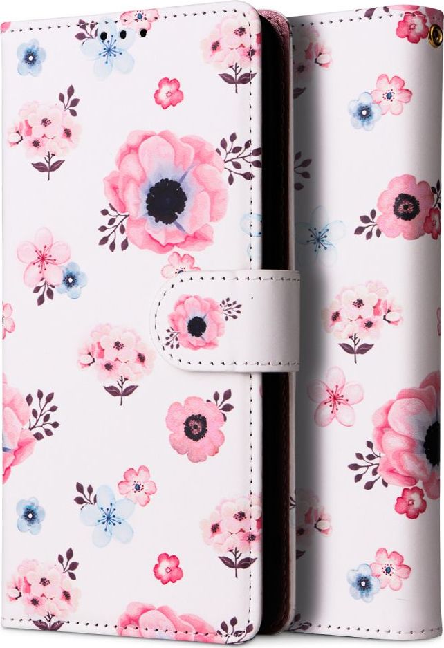 Tech-Protect Ochranné pouzdro pro Samsung Galaxy A53 5G - Tech-Protect, Wallet Bloom White