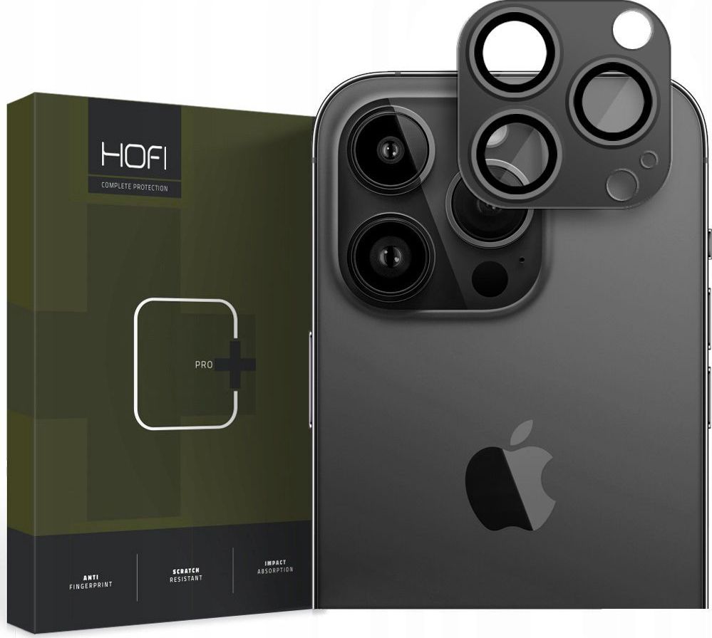 Hofi Ochranné sklo na zadní kameru iPhone 15 Pro / iPhone 15 Pro MAX - Hofi, Cam Pro+ Black