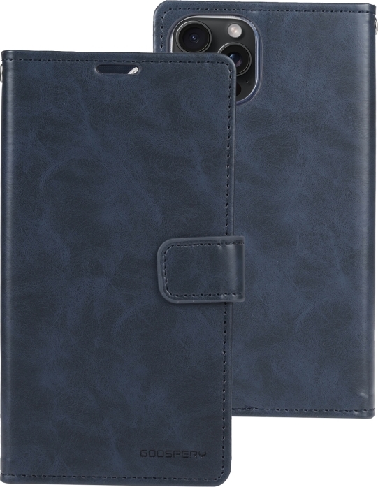 Mercury Ochranné pouzdro na iPhone 15 Pro MAX - Mercury, Bluemoon Diary Navy