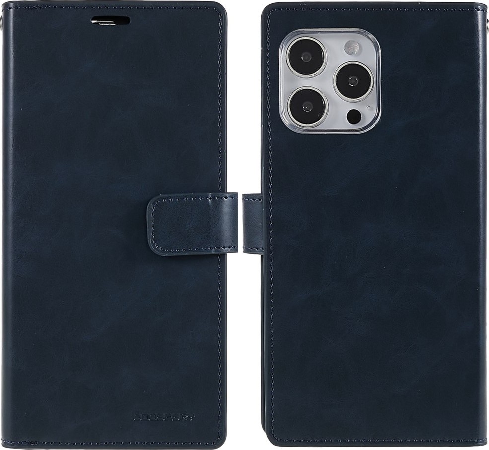 Mercury Ochranné pouzdro na iPhone 15 Pro MAX - Mercury, Mansoor Diary Navy