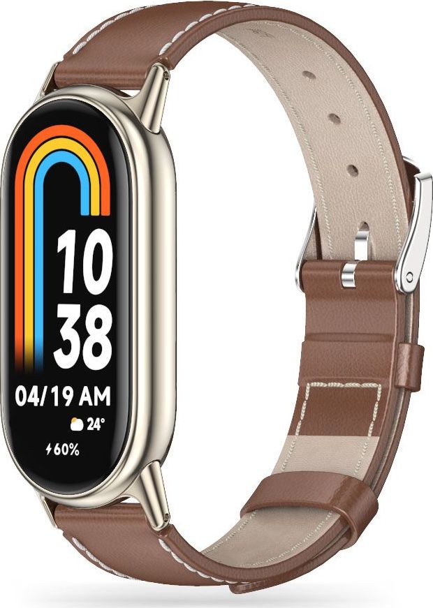 Tech-Protect Řemínek pro Xiaomi Smart Band 8 / 9 - Tech-Protect, Leatherfit Brown