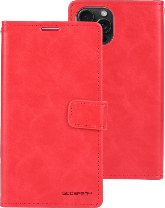 Mercury Ochranné pouzdro na iPhone 15 Pro MAX - Mercury, Bluemoon Diary Red