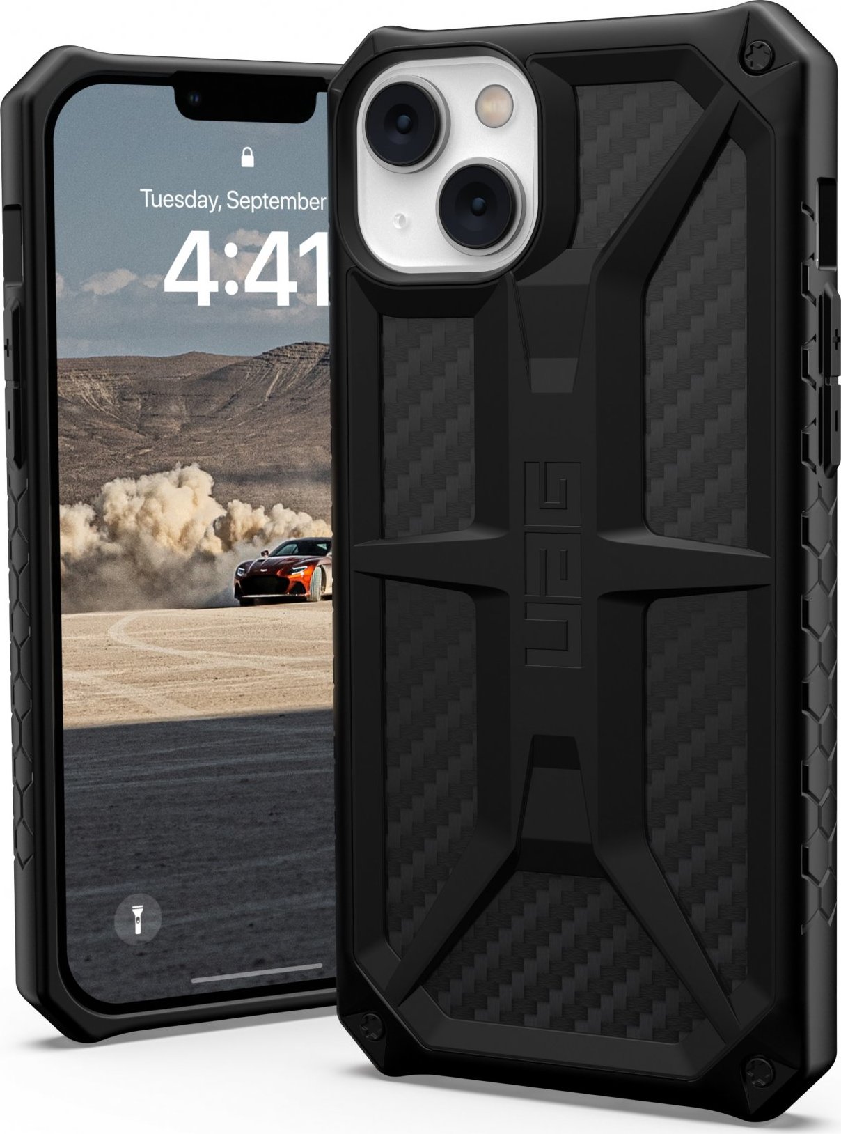 Urban Armor Gear Ochranný kryt pro iPhone 14 PLUS - UAG, Monarch Carbon Fiber