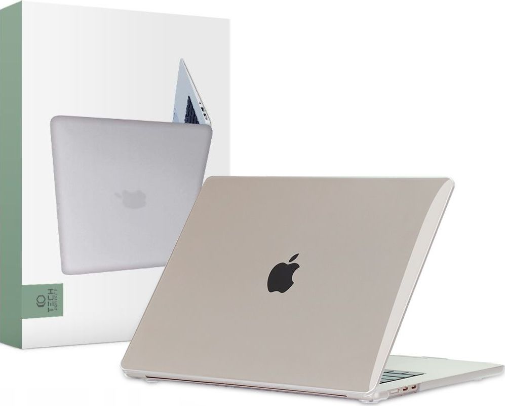 Tech-Protect Ochranný kryt na MacBook Air 15 (2023-2024) - Tech-Protect, SmartShell Crystal Clear
