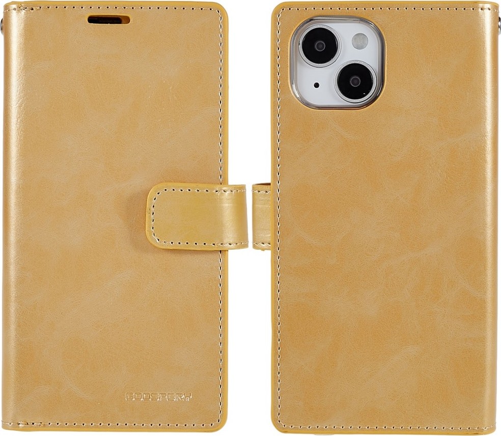 Mercury Ochranné pouzdro na iPhone 15 - Mercury, Mansoor Diary Gold