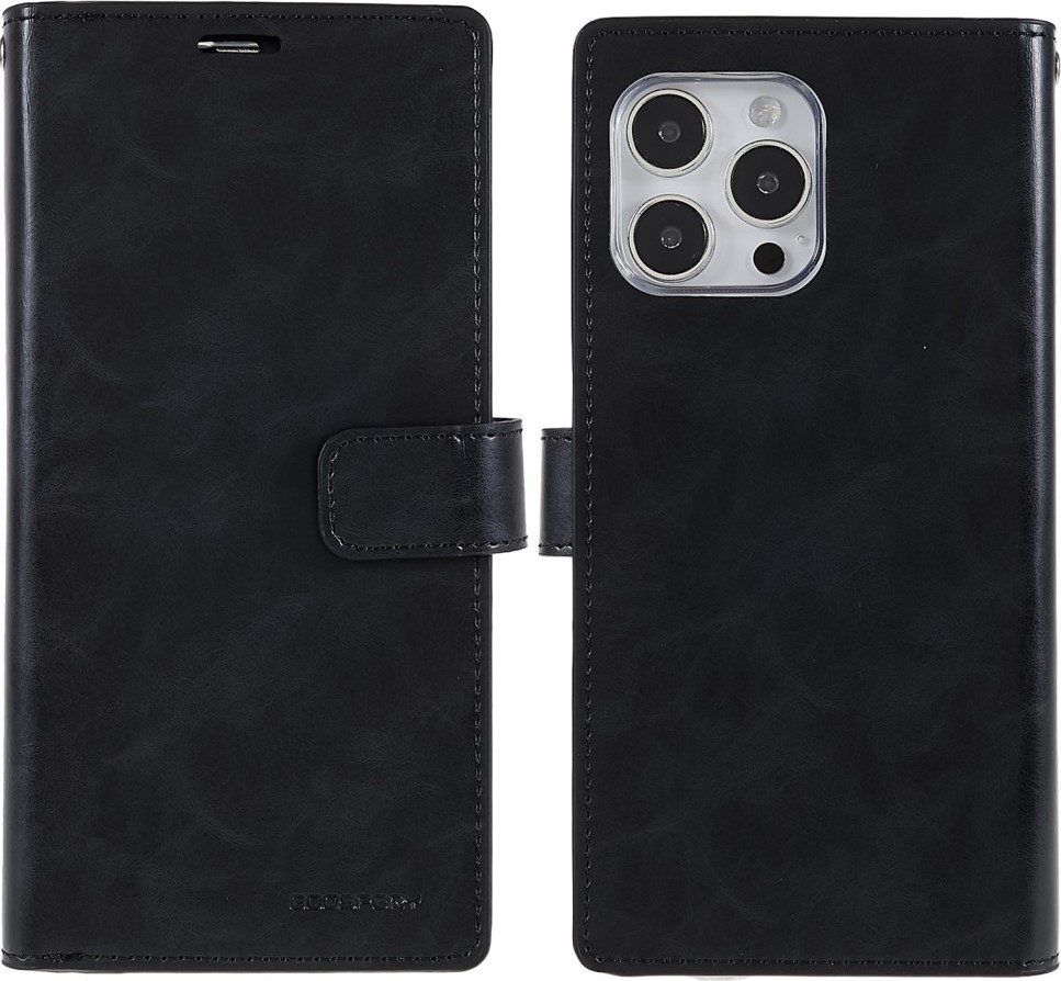 Mercury Ochranné pouzdro na iPhone 15 Pro - Mercury, Mansoor Diary Black