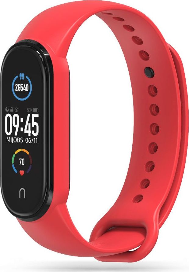 Tech-Protect Řemínek pro Xiaomi Mi Band 5 / 6 / 7 - Tech-Protect, Iconband Red