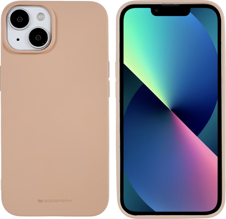 Mercury Ochranný kryt pro iPhone 14 - Mercury, Soft Feeling Pink Sand