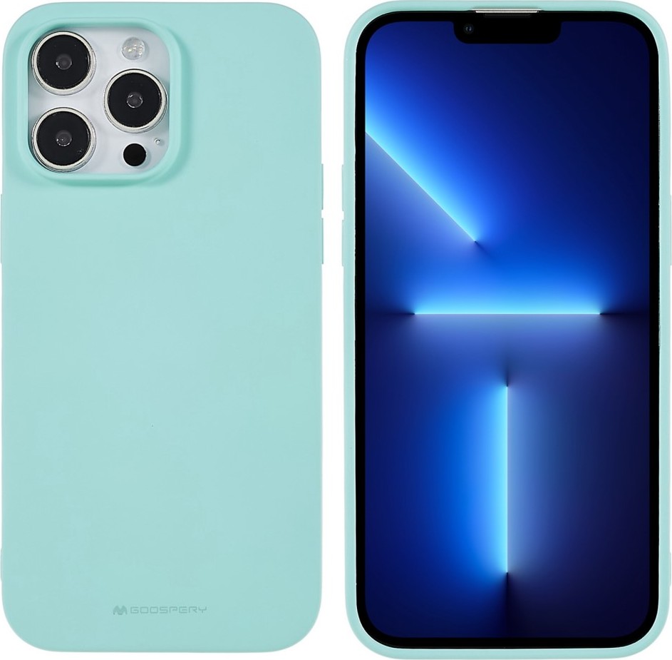 Mercury Ochranný kryt na iPhone 15 Pro MAX - Mercury, Soft Feeling Mint
