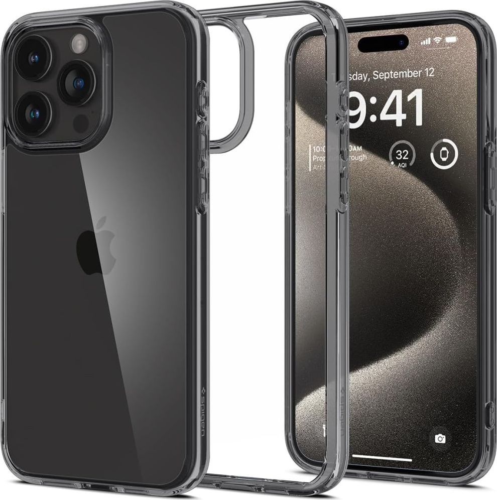 Spigen Ochranný kryt na iPhone 15 Pro MAX - Spigen, Ultra Hybrid Space Crystal