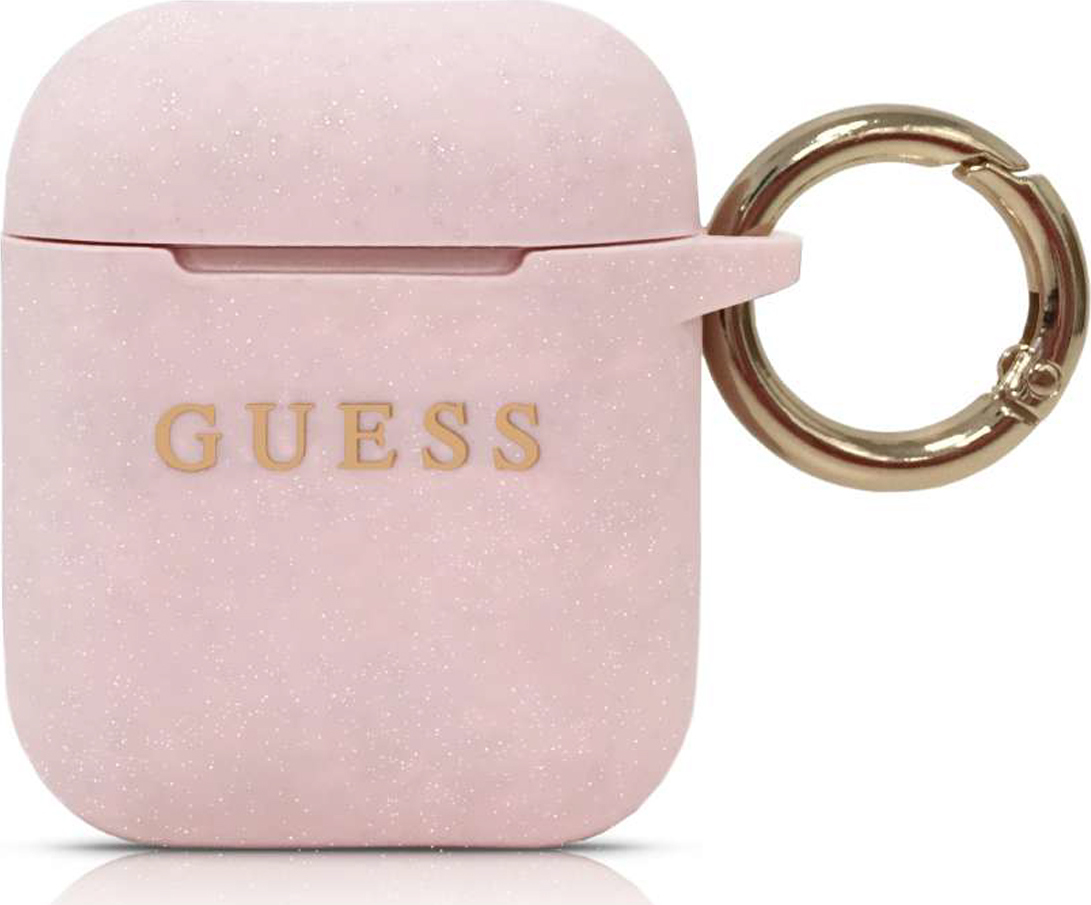 Guess Pouzdro pro sluchátka AirPods - Guess, Silicone Pink