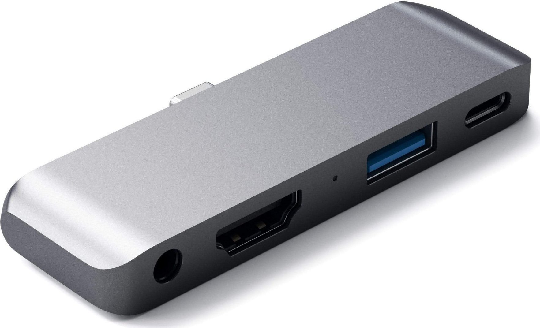 Satechi Redukce / adaptér - Satechi, Aluminium USB-C Mobile Pro Hub Gray