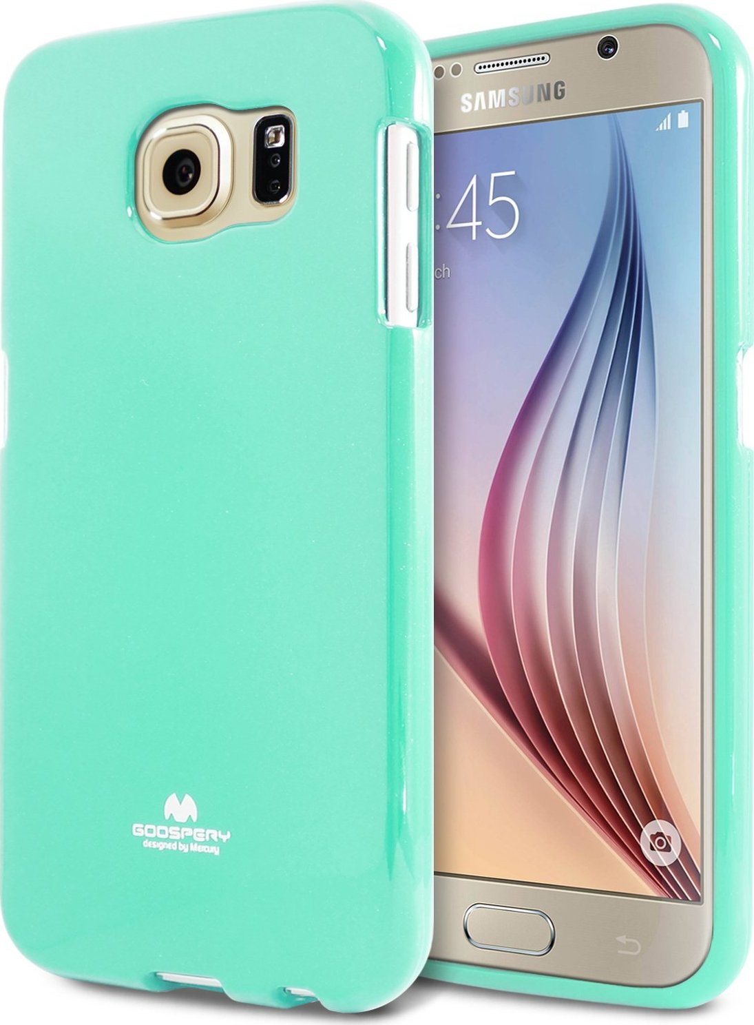 Mercury Pouzdro / kryt pro Samsung Galaxy S6 - Mercury, Jelly Mint