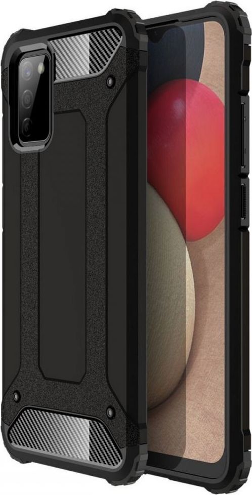 Tech-Protect Ochranný kryt pro Samsung Galaxy A02S - Tech-Protect, Xarmor Black