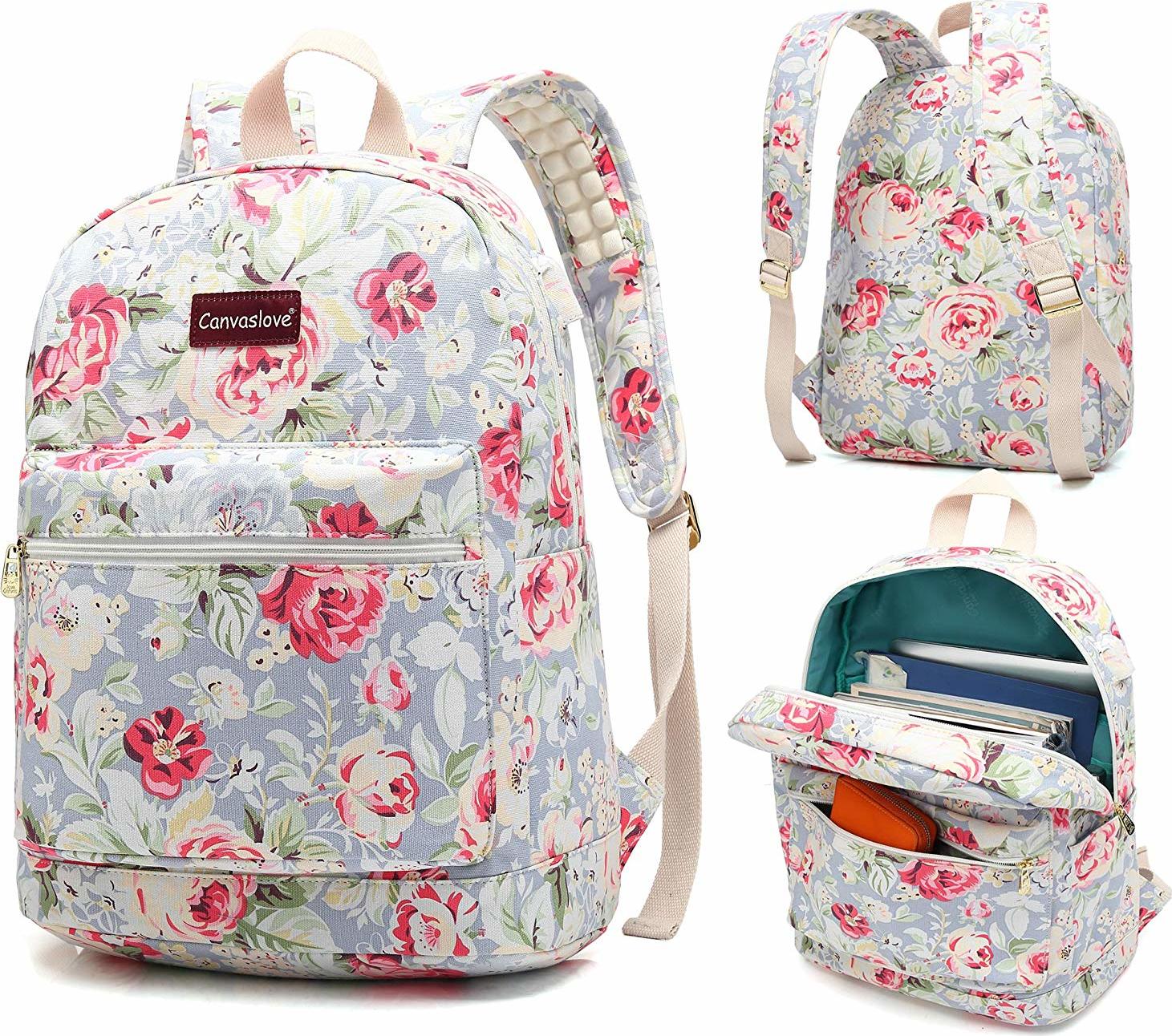 Canvaslife Batoh pro notebook - Canvaslove, BackPack LightBlue