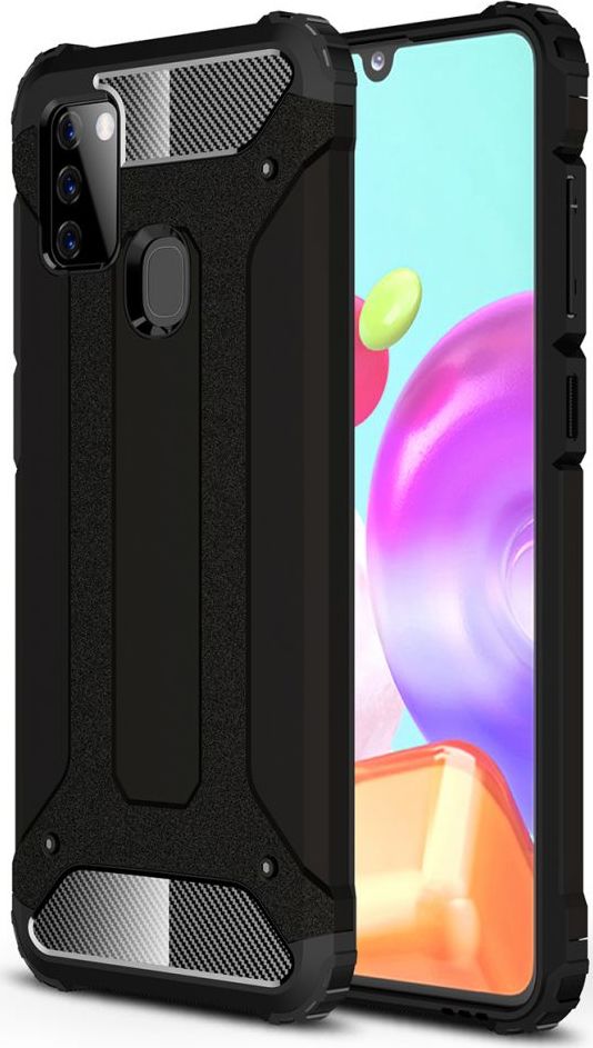 Tech-Protect Ochranný kryt pro Samsung Galaxy A21S - Tech-Protect, Xarmor Black