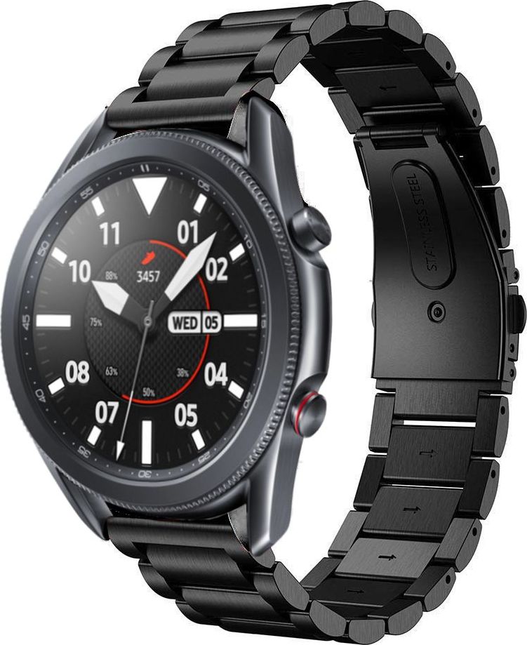Tech-Protect Řemínek pro Samsung Galaxy Watch 45mm - Tech-Protect, Stainless Black