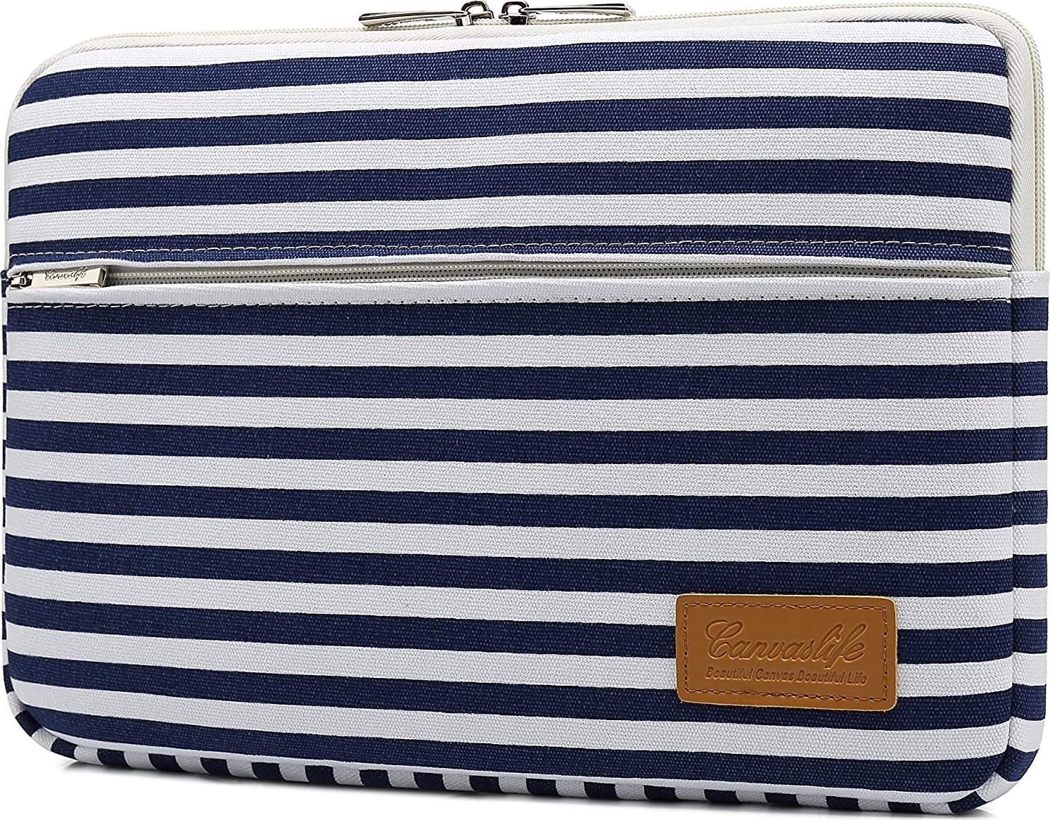 Canvaslife Pouzdro na notebook - CANVASLIFE, 15-16 Sleeve BretonStripe