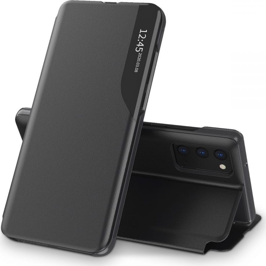 Tech-Protect Ochranné pouzdro pro Samsung Galaxy A03S - Tech-Protect, Smart View Black