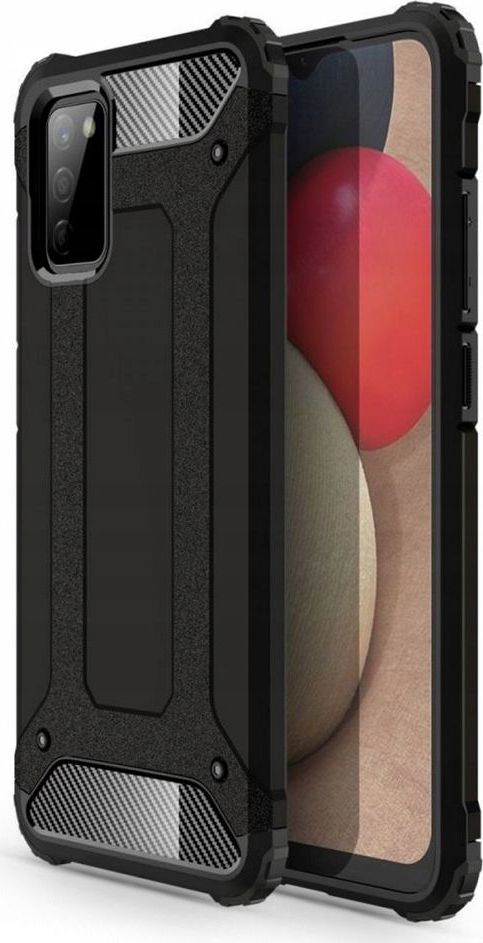 Tech-Protect Ochranný kryt pro Samsung Galaxy A03S - Tech-Protect, Xarmor Black