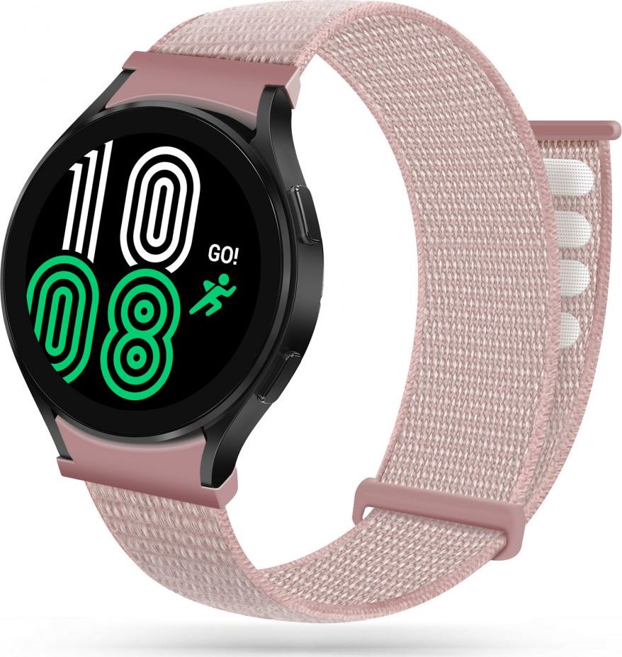 Tech-Protect Řemínek pro Samsung Galaxy Watch 40mm / 42mm / 44mm / 46mm - Tech-Protect, Nylon Pink