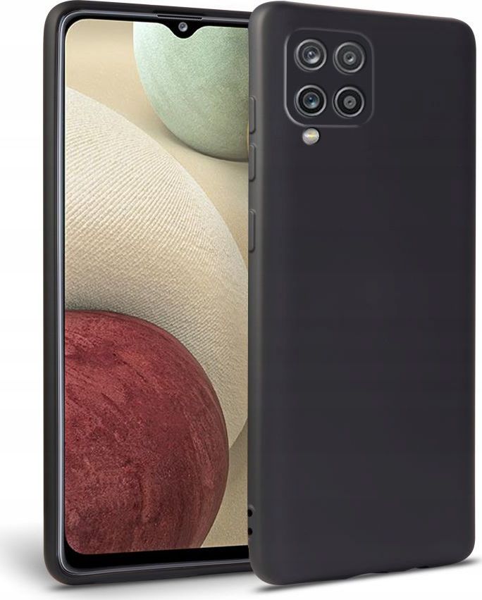 Tech-Protect Ochranný kryt pro Samsung Galaxy A12 - Tech-Protect, Icon Black