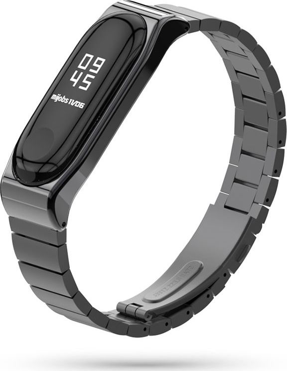 Tech-Protect Řemínek pro Xiaomi Mi Band 5 / 6 - Tech-Protect, Steelband Black