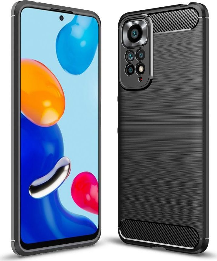 Tech-Protect Ochranný kryt pro Xiaomi Redmi Note 11 Pro / 11S Pro - Tech-Protect, Tpucarbon Black
