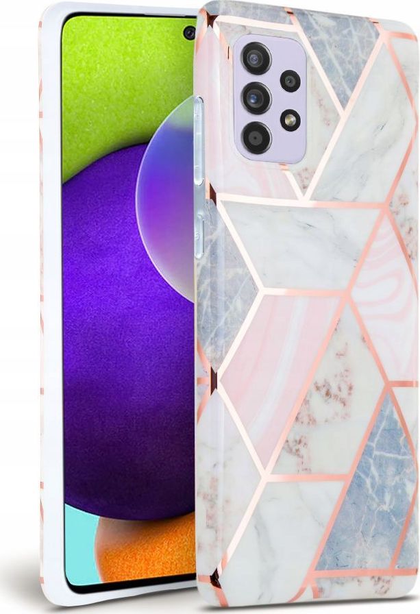 Tech-Protect Ochranný kryt pro Samsung Galaxy A72 5G - Tech-Protect, Marble Pink
