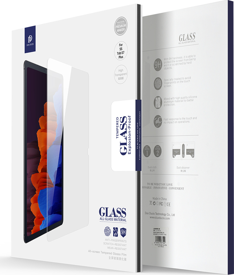 DuxDucis Ochranné tvrzené sklo pro Galaxy Tab S7 PLUS 12,4 (2020) - DuxDucis, Tempered Glass
