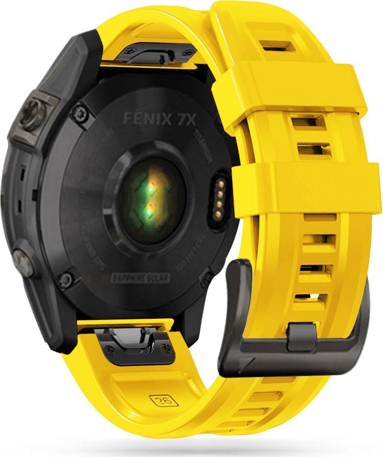 Tech-Protect Řemínek pro Garmin Fenix 5 / 6 / 6 PRO / 7 - Tech-Protect, Iconband Yellow