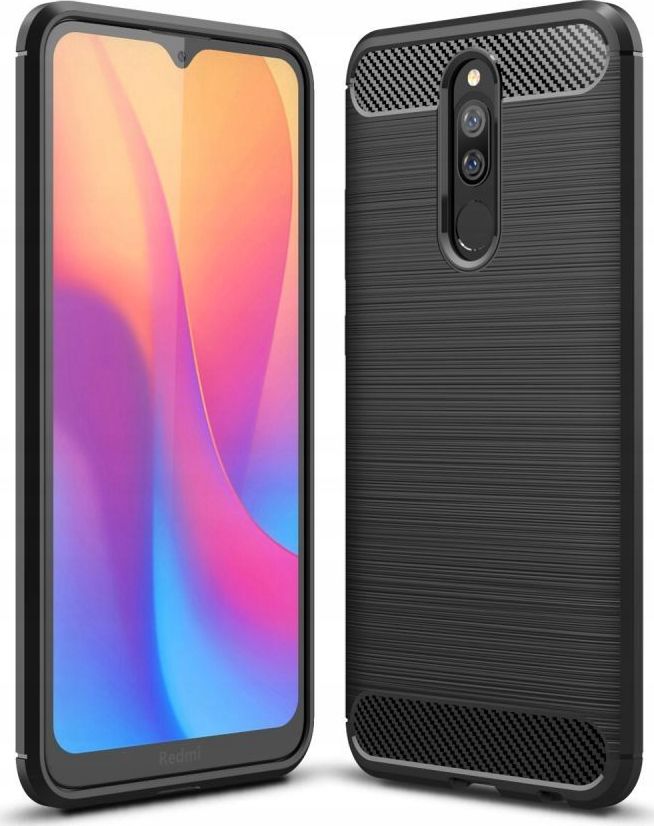 Tech-Protect Ochranný kryt na Xiaomi Redmi 8A - Tech-Protect, Tpucarbon Black