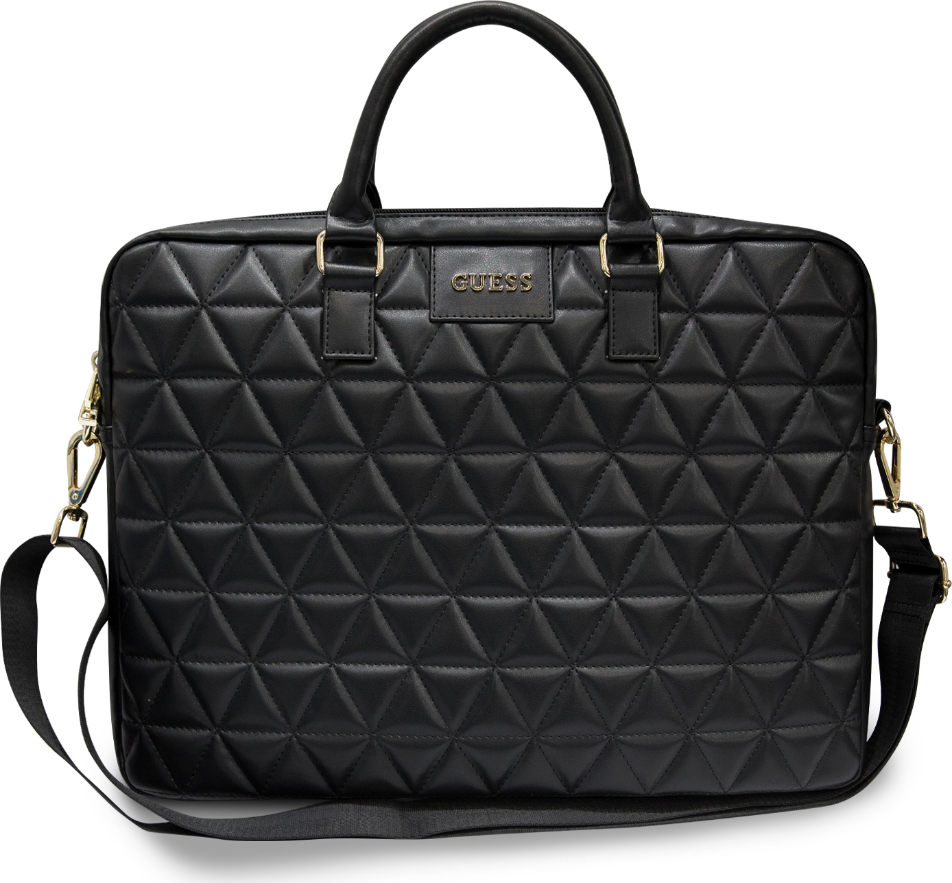 Guess Taška na notebook 15-16" - Guess, Quilted Bag Black