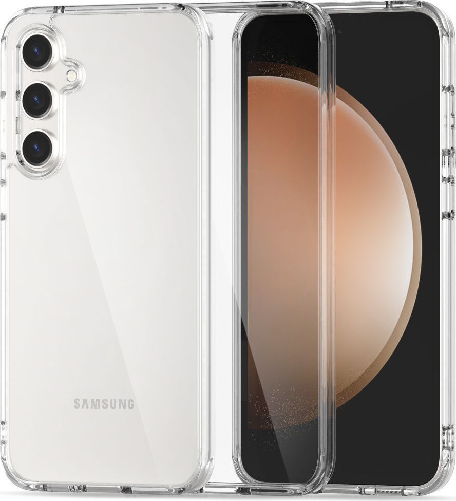 Tech-Protect Ochranný kryt na Samsung Galaxy S23 FE - Tech-Protect, Flexair Hybrid Crystal