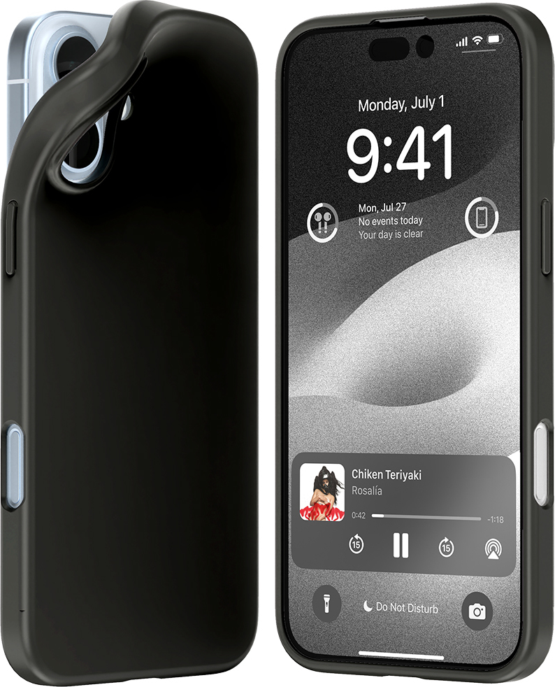 Mercury Ochranný kryt na iPhone 16 PLUS - Mercury, Soft Feeling Black