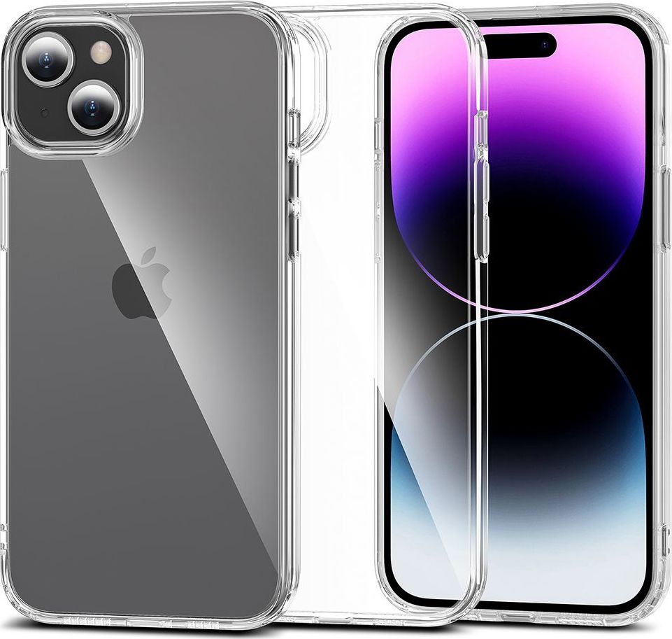 Tech-Protect Ochranný kryt pro iPhone 15 PLUS - Tech-Protect, FlexAir Hybrid Clear