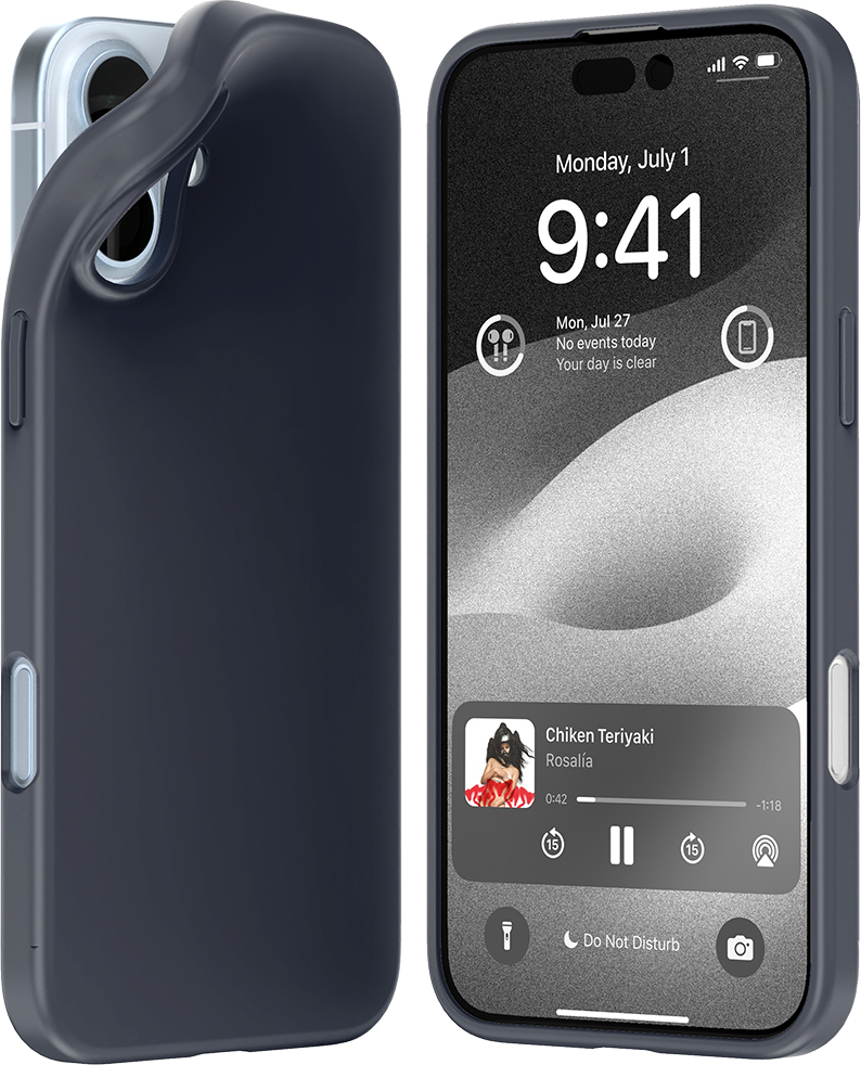 Mercury Ochranný kryt na iPhone 16 PLUS - Mercury, Soft Feeling Midnight Blue