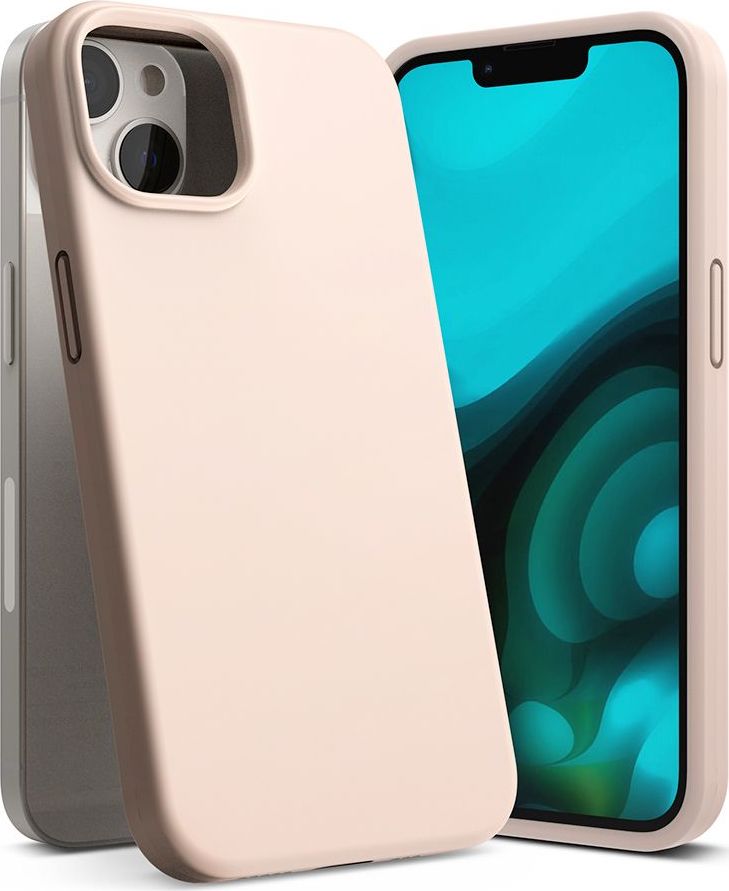Ringke Ochranný kryt pro iPhone 14 PLUS - Ringke, Silicone Pink Sand