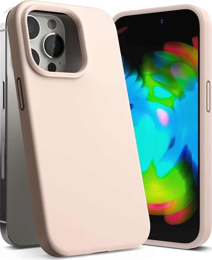 Ringke Ochranný kryt pro iPhone 14 Pro MAX - Ringke, Air Silicone Pink Sand