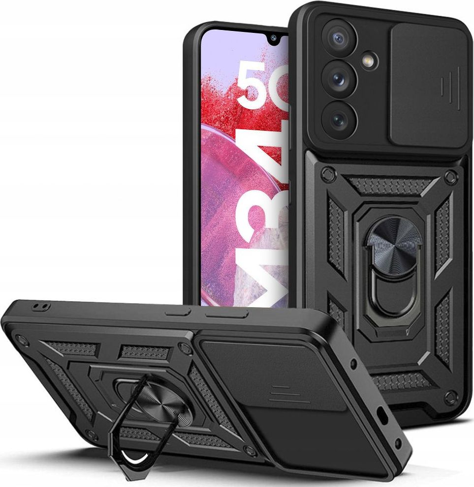 Tech-Protect Ochranný kryt pro Samsung Galaxy M34 5G - Tech-Protect, CamShield Black