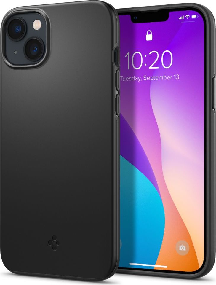 Spigen Ochranný kryt pro iPhone 14 PLUS - Spigen, Thin Fit Black