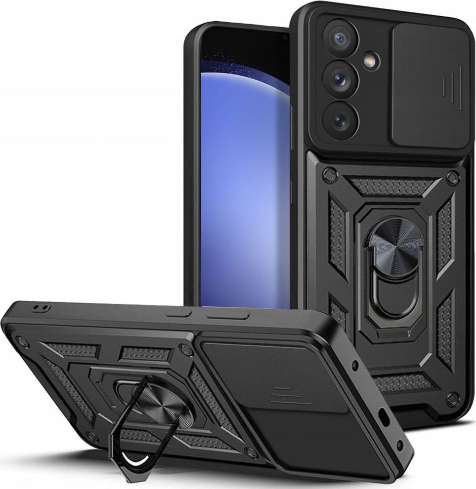 Tech-Protect Ochranný kryt na Samsung Galaxy S23 FE - Tech-Protect, CamShield Black