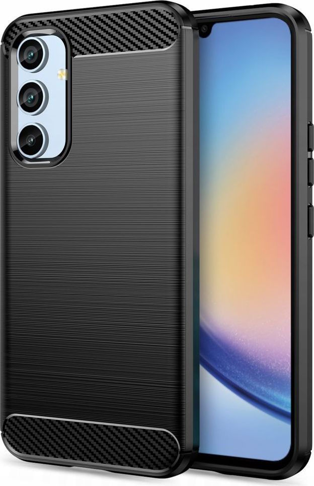 Tech-Protect Ochranný kryt pro Samsung Galaxy A34 5G - Tech-Protect, Tpucarbon Black