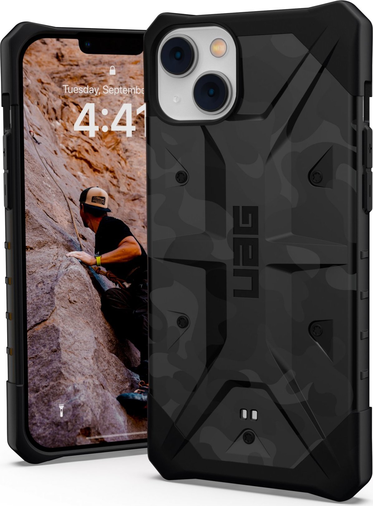 Urban Armor Gear Ochranný kryt pro iPhone 14 PLUS - UAG, Pathfinder SE Midnight Camo
